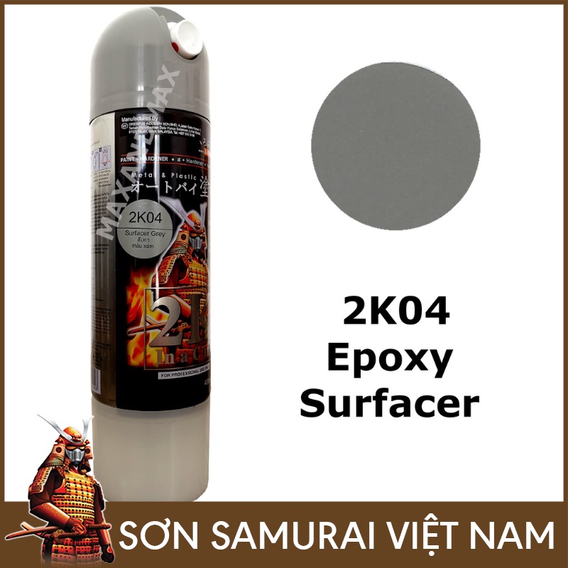 Sơn samurai đen nhám 109a - Chai sơn xịt samurai đen mờ 109A