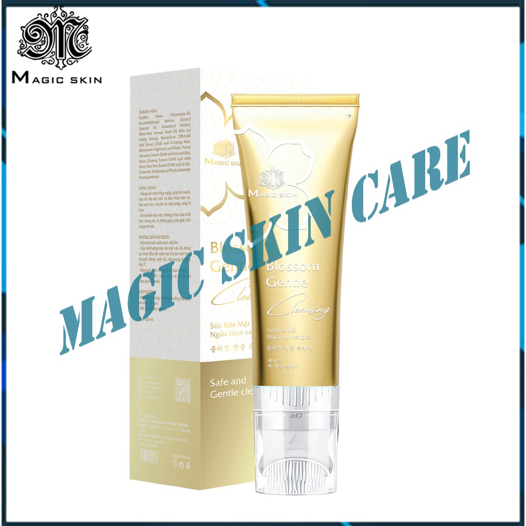 [ HÀNG CHÍNH HÃNG ] SỮA RỬA MẶT dịu nhẹ dành cho DA MỤN Blossom Gentle Cleansing Magic Skin | BigBuy360 - bigbuy360.vn
