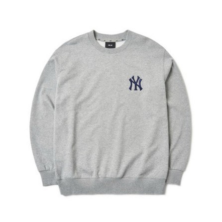 Áo thun dài tay nỉ da cá MLB MONOGRAM BACK BIG LOGO OVERFIT SWEATSHIRT NEW YORK YANKEES UNISEX FREESIZE