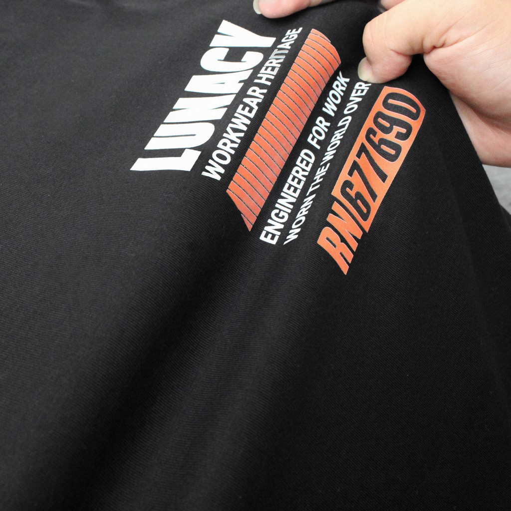 Áo thun tay lỡ B.S.K.L LUNACY phông Unisex nam nữ Cotton oversize form rộng LUNACY TB020 | BigBuy360 - bigbuy360.vn