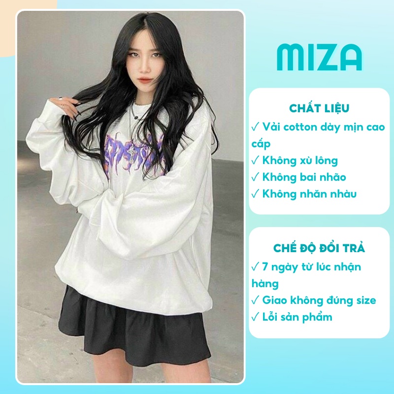 Áo len sweater nữ nam unisex form rộng đôi nỉ ngoại local brand đẹp cặp đôi ulzzang hàn quốc oversize dày mịn CHỮ KIỂU