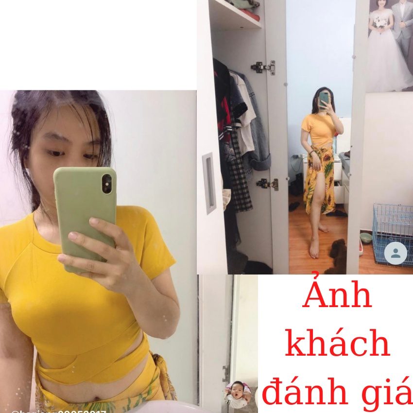 Bộ đồ bơi bikini kèm mành quấn giả váy nữ tính cho bạn gái B9175