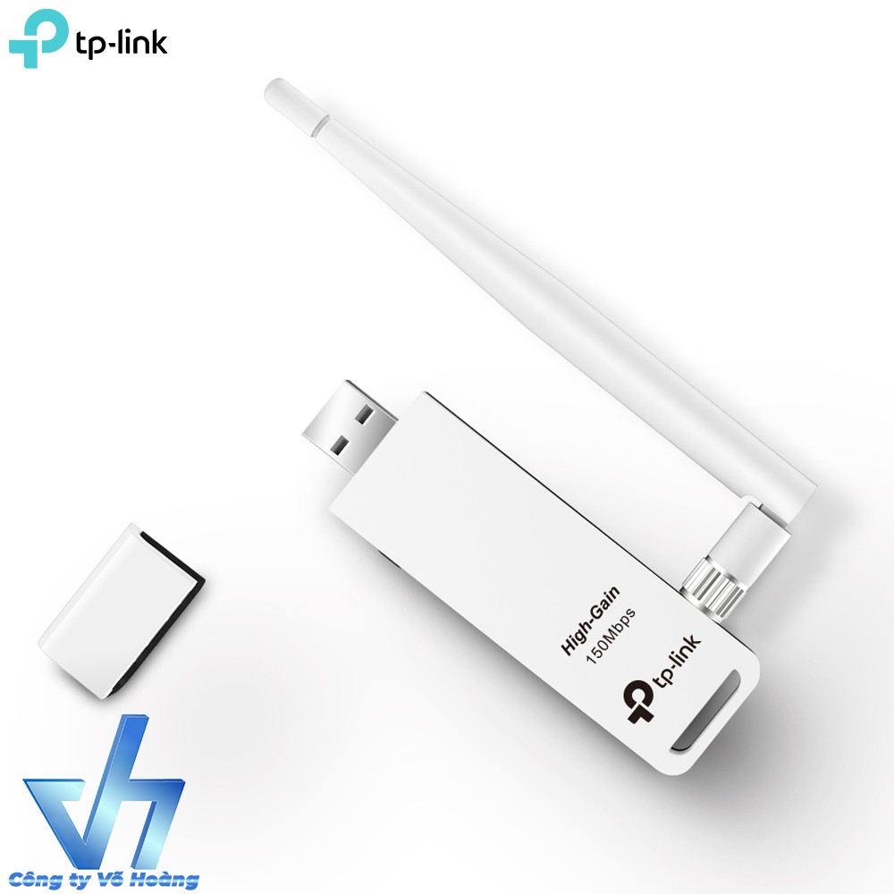 Bộ 2 USB thu sóng Wifi TP-LINK 722N (Trắng)