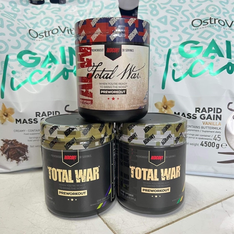 Total War  - Giúp Tăng Sức Mạnh, Sức Bền, Pre Workout, Bổ Sung Trước Khi Tập