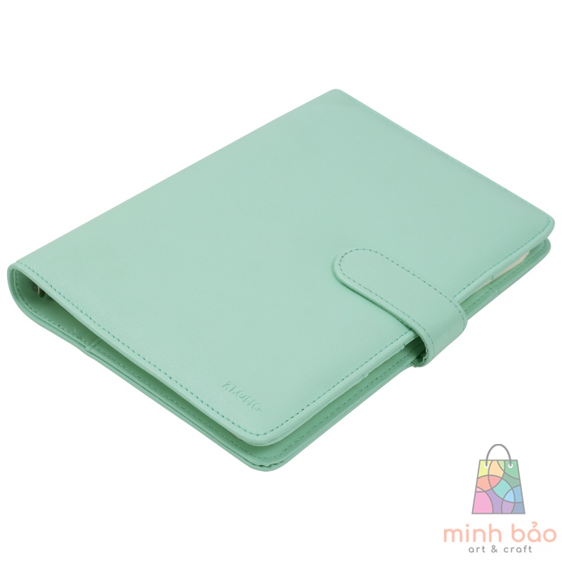 SỔ KLONG BÌA CÒNG DA PU CARO A5 - 100 TRANG, MS 992 (DỄ DÀNG THAY GIẤY KHI HẾT)