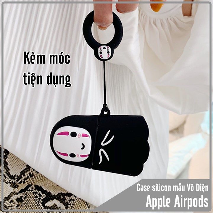 Vỏ silicon cho tai nghe Airpods mẫu Chibi Vô Diệm