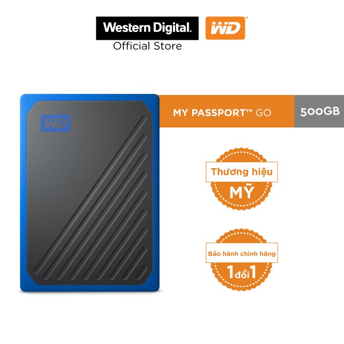  Ổ cứng WD My Passport Go 500GB