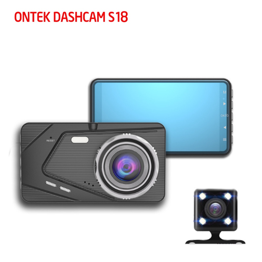 Camera hành trình ONTEKCO S18 trước và sau chính hãng Full HD 1080 cao cấp - ONTEKCO | BigBuy360 - bigbuy360.vn