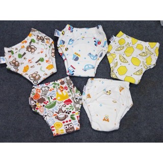 Quần tập bỏ bỉm Goodmama 6 lớp xuất Hàn cho bé từ 5-15kg