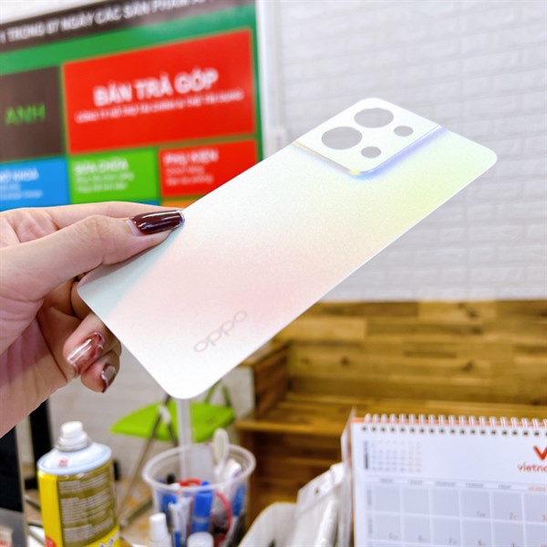 Nắp lưng Oppo Reno 8 zin zin đẹp gói hàng kỹ