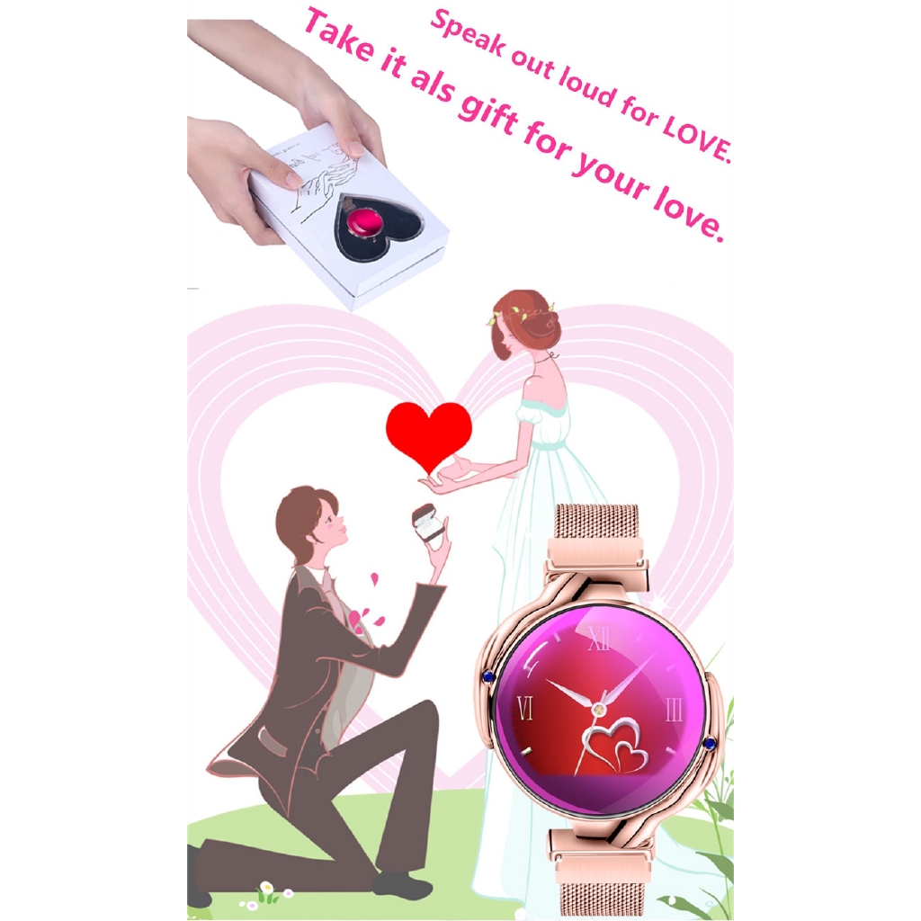 Smart Bracelet Best Gift for Women Fashion Watch Heart Rate Monitor Blood Pressure Smart Watch