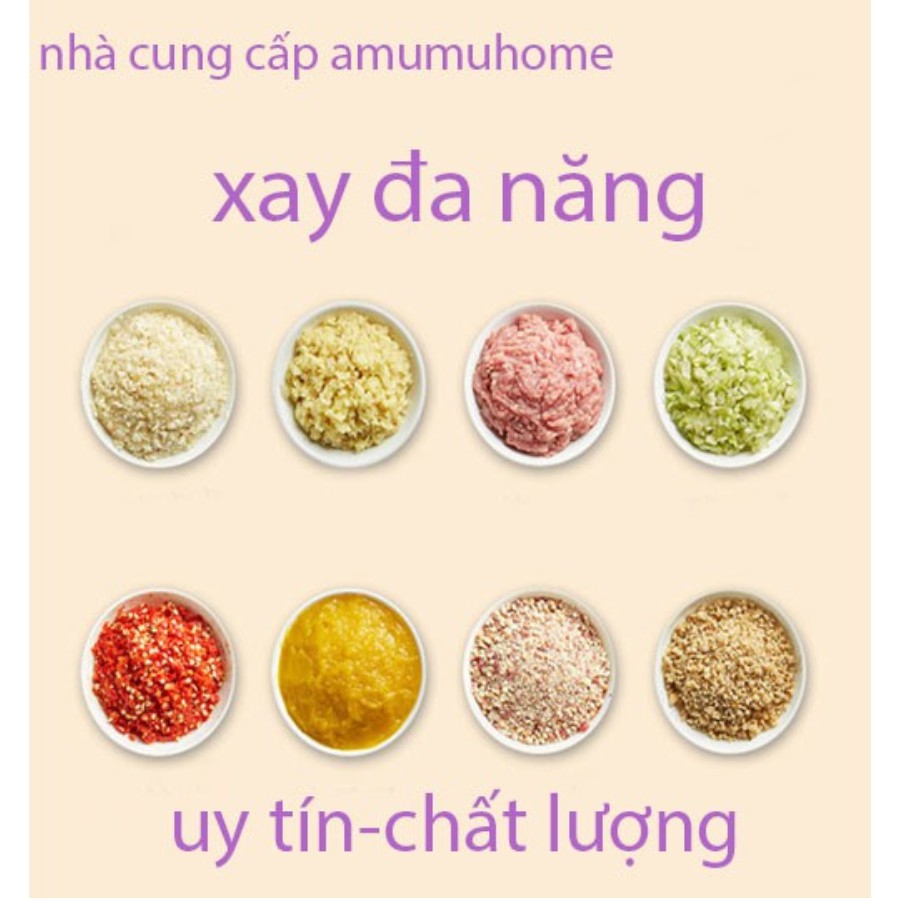 Máy xay đa năng cầm tay nhỏ gọn mini food chopper,máy xay mini tự động dùng sạc,tiện dụng dễ sử dụng,dễ vệ sinh