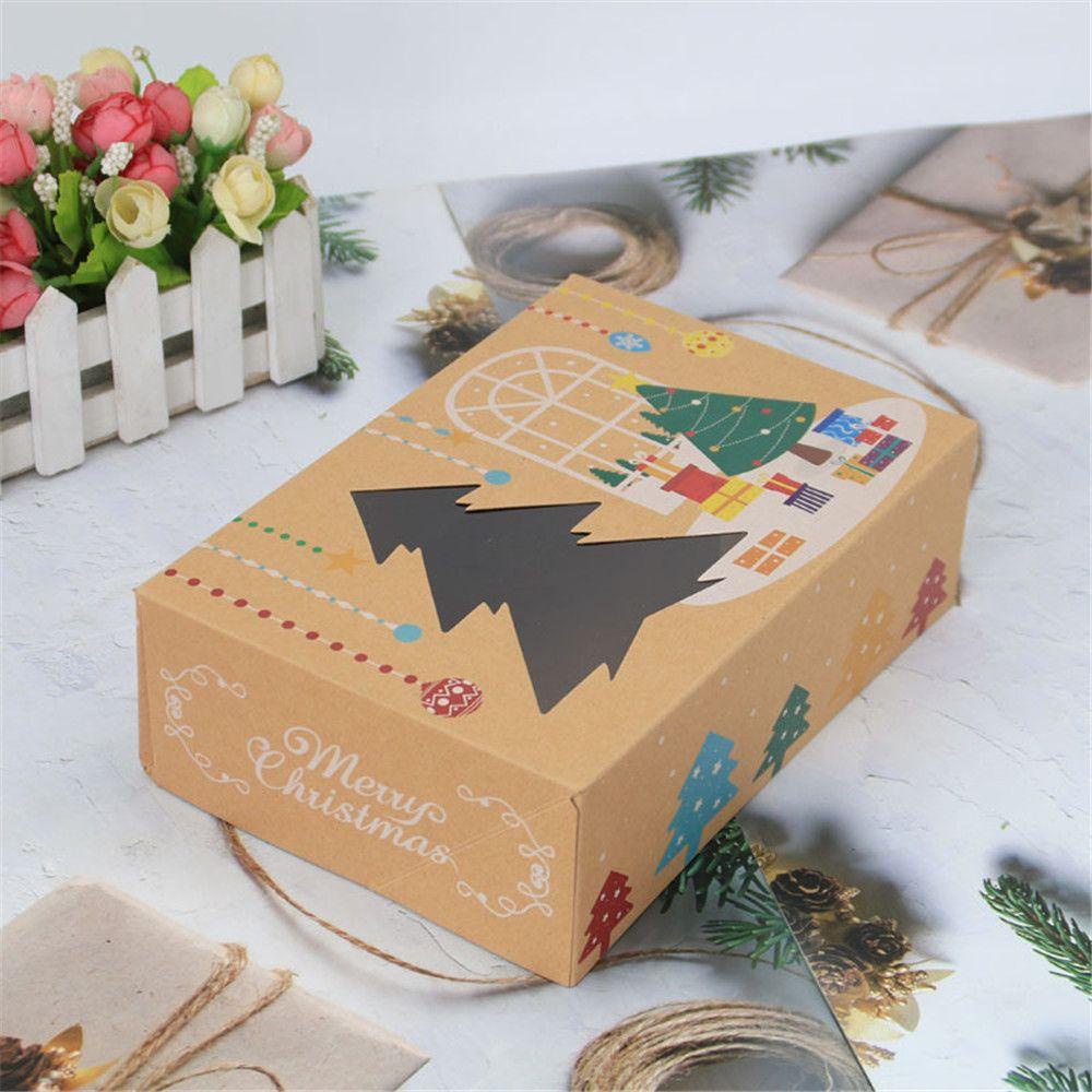 DORAW Bộ 4 Túi Giấy Đựng Quà Tặng Xinh Xắn