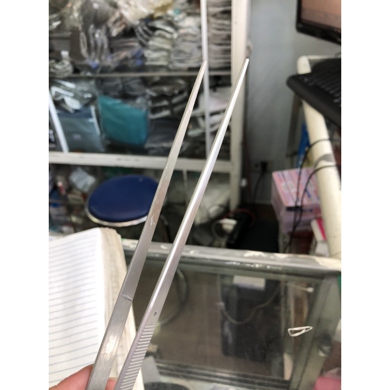 NHÍP NỈA GẮP CỠ ĐẠI 30cm 25CM 20CM, Kẹp gắp đồ nướng - Nhíp dài thép không gỉ 30cm 25CM 20CM