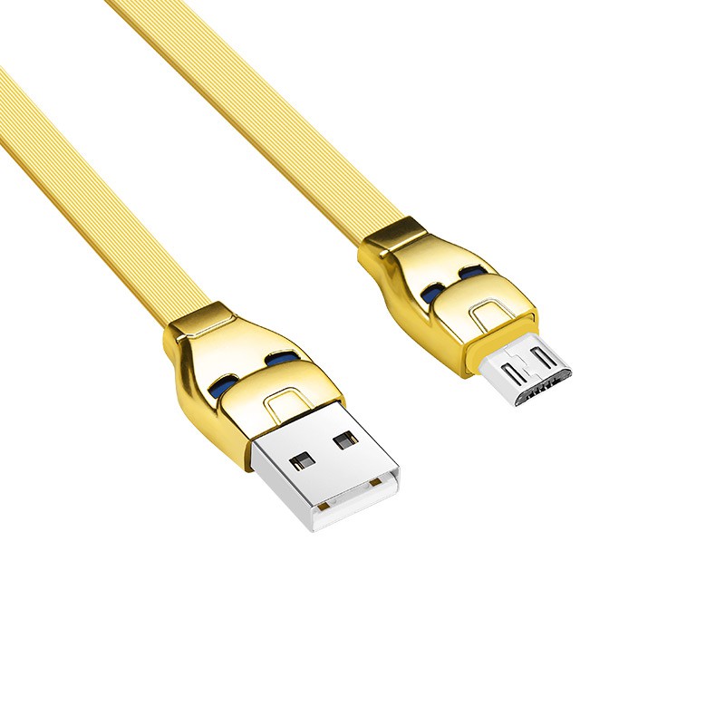 Cáp Sạc Nhanh MICRO USB 18W Hoco U14 Dây Dẻo Siêu Bền - BH 1 Năm Chính Hãng (MÀU SẮC NGẪU NHIÊN) - Hưng Long PC