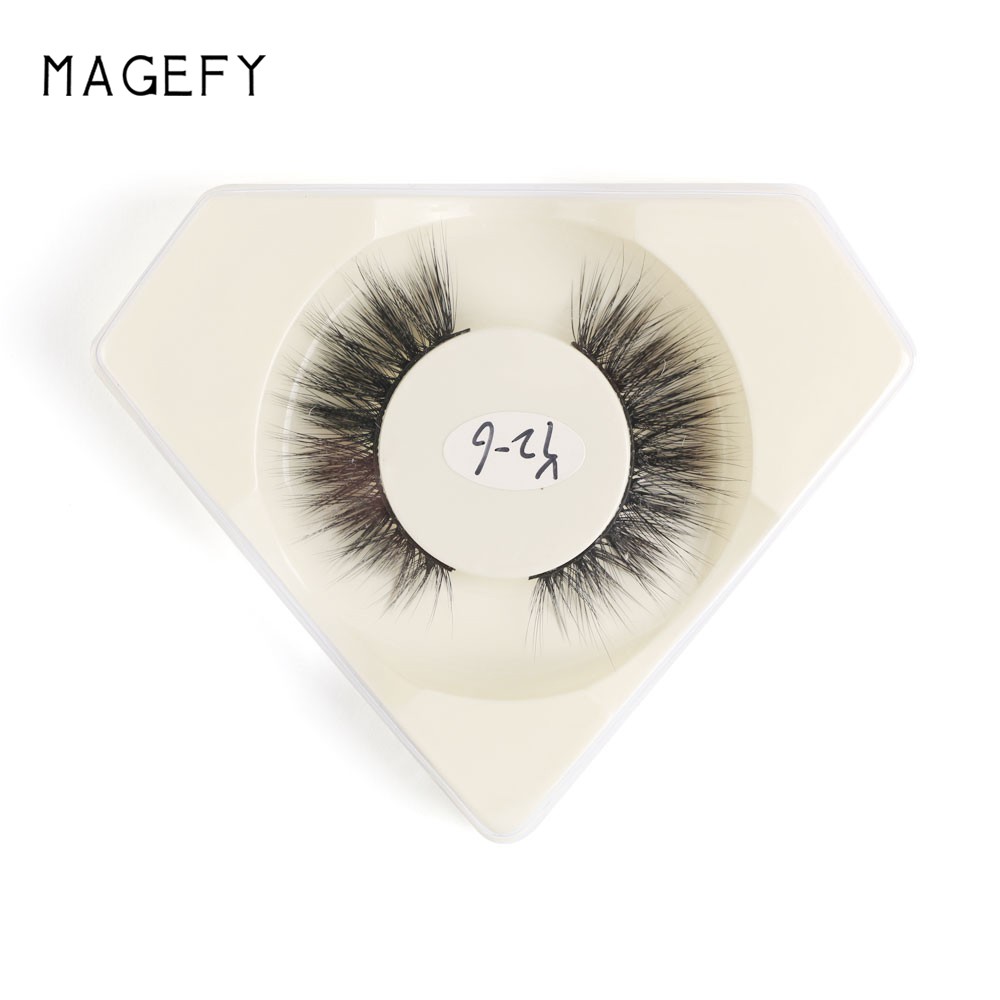 MAGEFY 1 cặp 3D Lông mi giả Hộp Lông mi kim cương,3D 1PCS  Fashion Eyelashes 1 Faux-Cils/giả kiểu dáng 3D có thể tái sử dụng