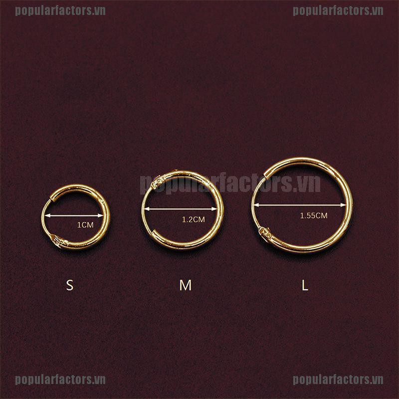 Khuyên Cơ Thể Mạ Vàng / Bạc Thời Trang