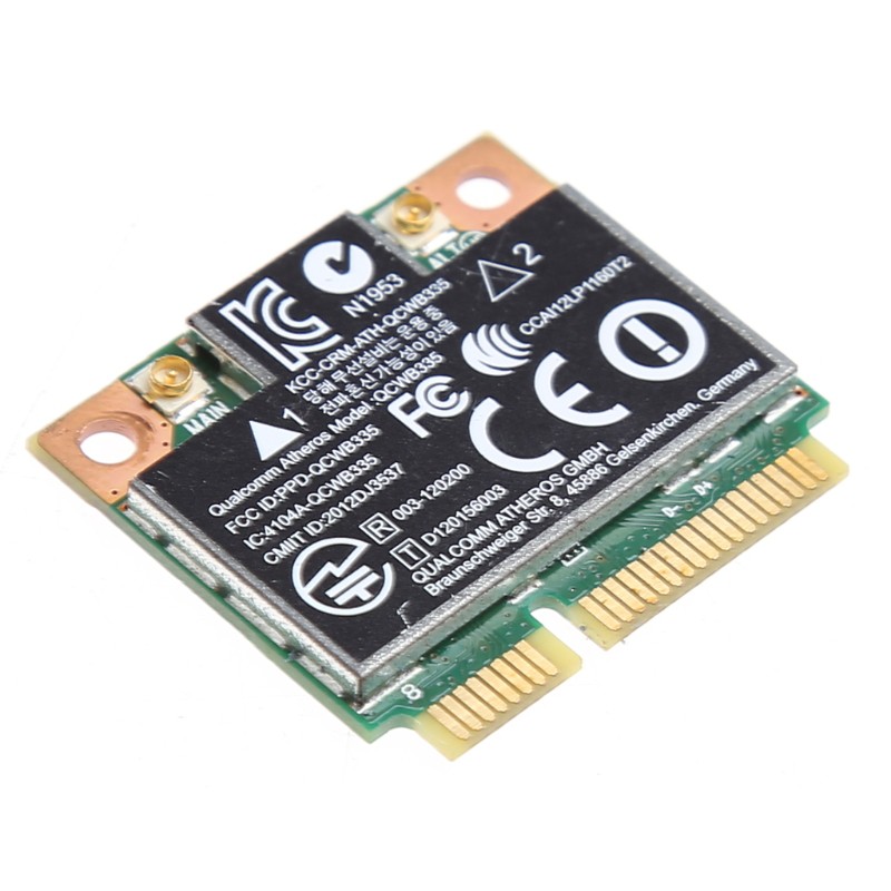 Card Wifi Bluetooth 4.0 Mini PCI-E wb335 ar9565 sps cho HP qcs