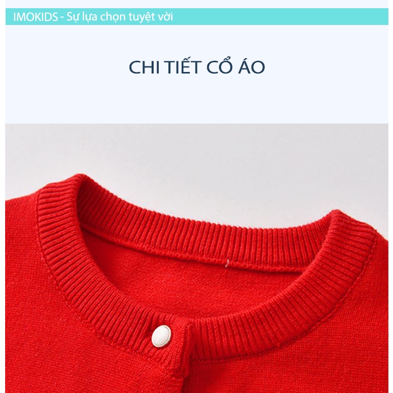 Áo len bé gái 10-25kg áo khoác cho bé Quảng Châu chất len đẹp mẫu chú thỏ dễ thương len cardigan trẻ em mùa thu đông