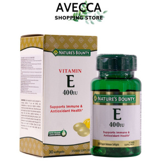 {Cam kết chính hãng} Viên Uống Bổ Sung Vitamin E Nature's Bounty Vitamin E - 400IU