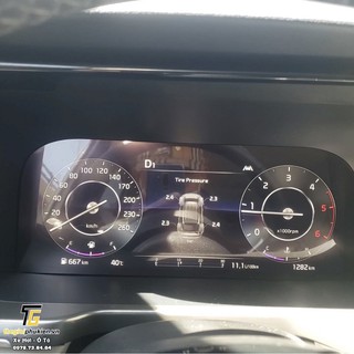 Cảm Biến Áp Suất Lốp Theo Xe KIA Sorento 2021 ELLISAFE I37 (Hiển Thị ODO) Quản Lý Bằng Điện Thoại