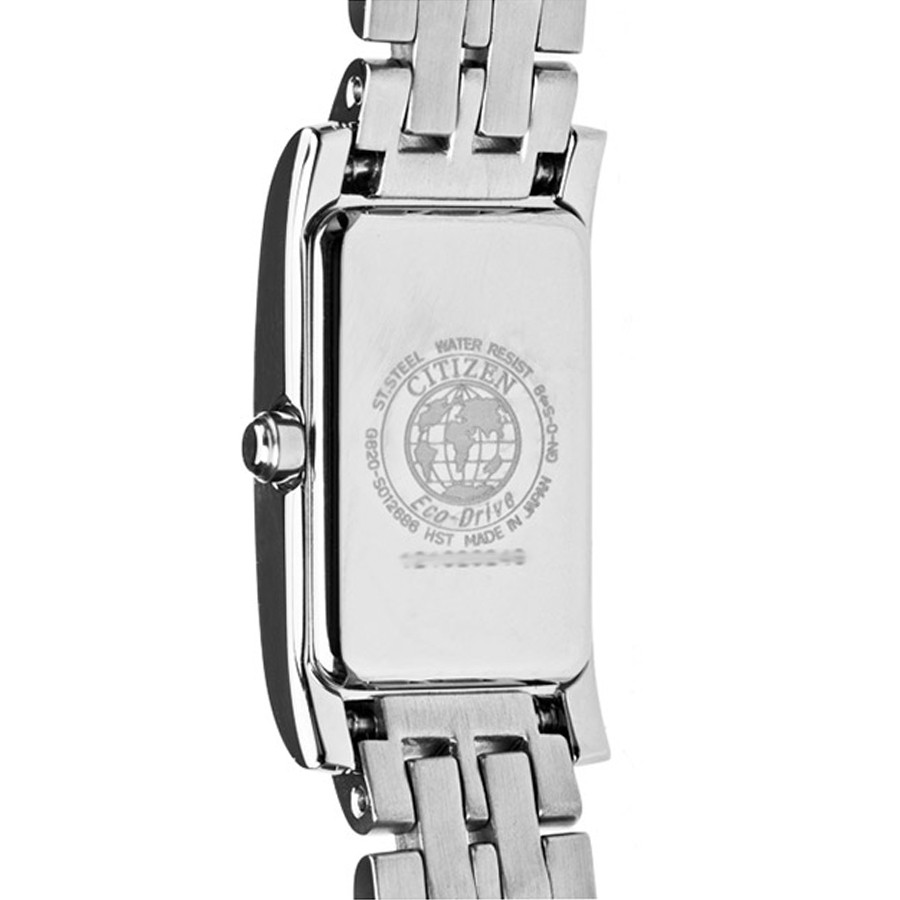 Đồng Hồ Nữ Citizen Đính Đá Swarovski Dây Thép Không Gỉ EG2025-75X - Mặt Xà Cừ