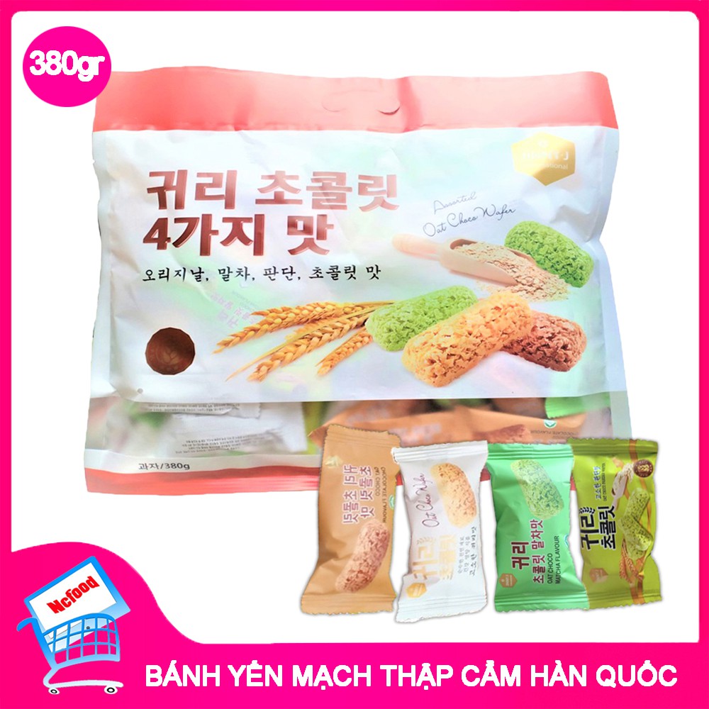 Combo 3 Gói Bánh Yến Mạch Socola Hàn Quốc 400g | BigBuy360 - bigbuy360.vn