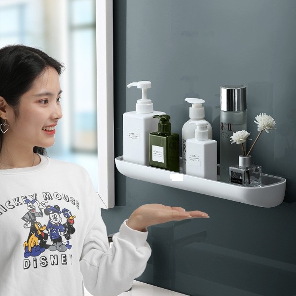 Kệ nhà tắm, nhà bếp Ecoco E1923 sang chảnh loại không có thanh treo khăn