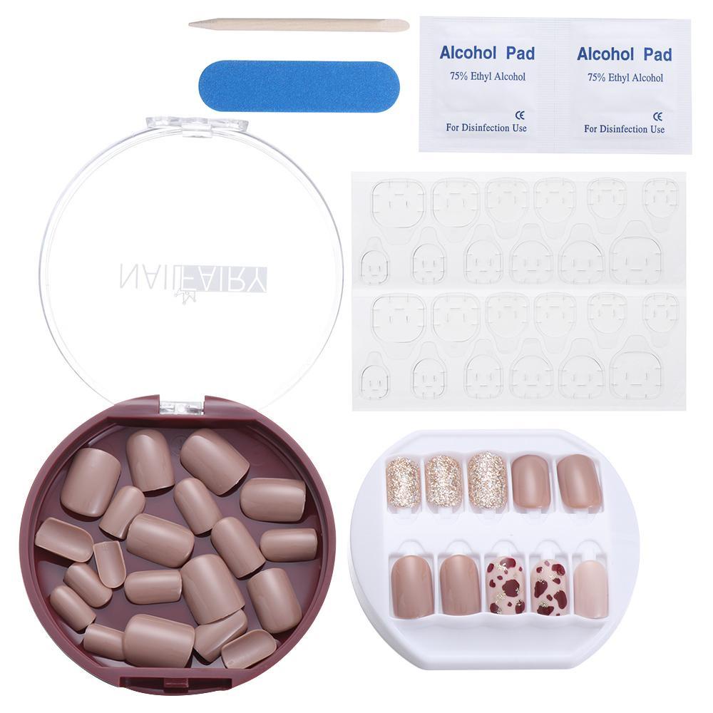 Set 30 Móng Tay Giả Có Thể Tháo Rời Ốp