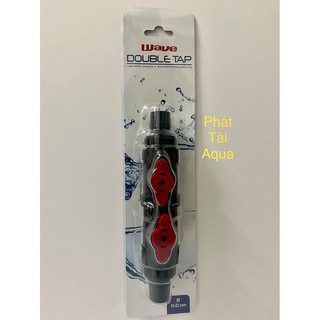 Van khóa ống nước wave double tap 16-22mm