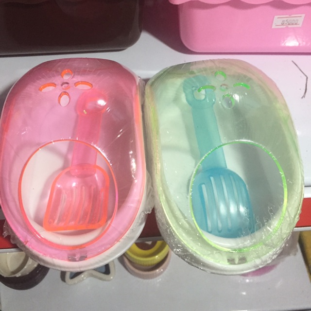 Nhà tắm dài 2 cửa cho hamster , chuột cảnh