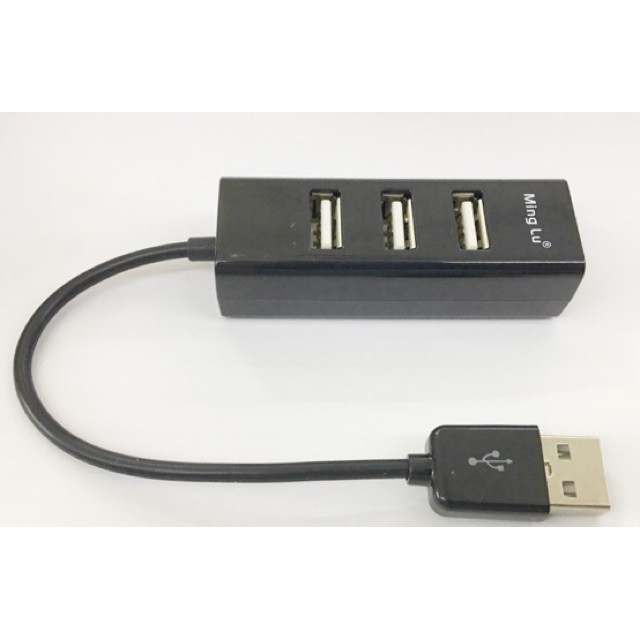 Bộ Chia usb 1 Ra 4 Dây Ngắn Nhỏ Gọn Tiện Dụng Cho Laptop, Hub ML202 Minglu