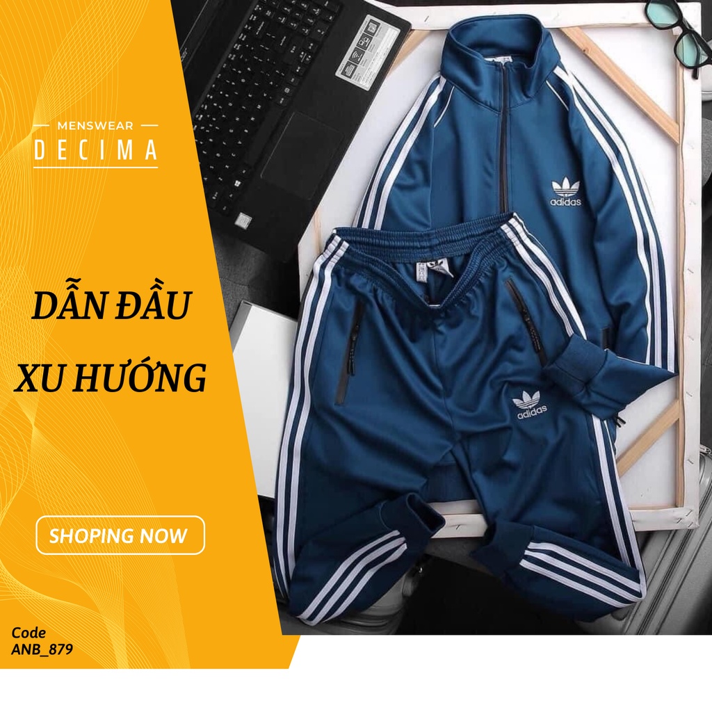 Bộ Thể Thao Nam Thu Đông 2021 Hàng Xuất Cao Cấp, Chất UMI Co Giãn 4 Chiều