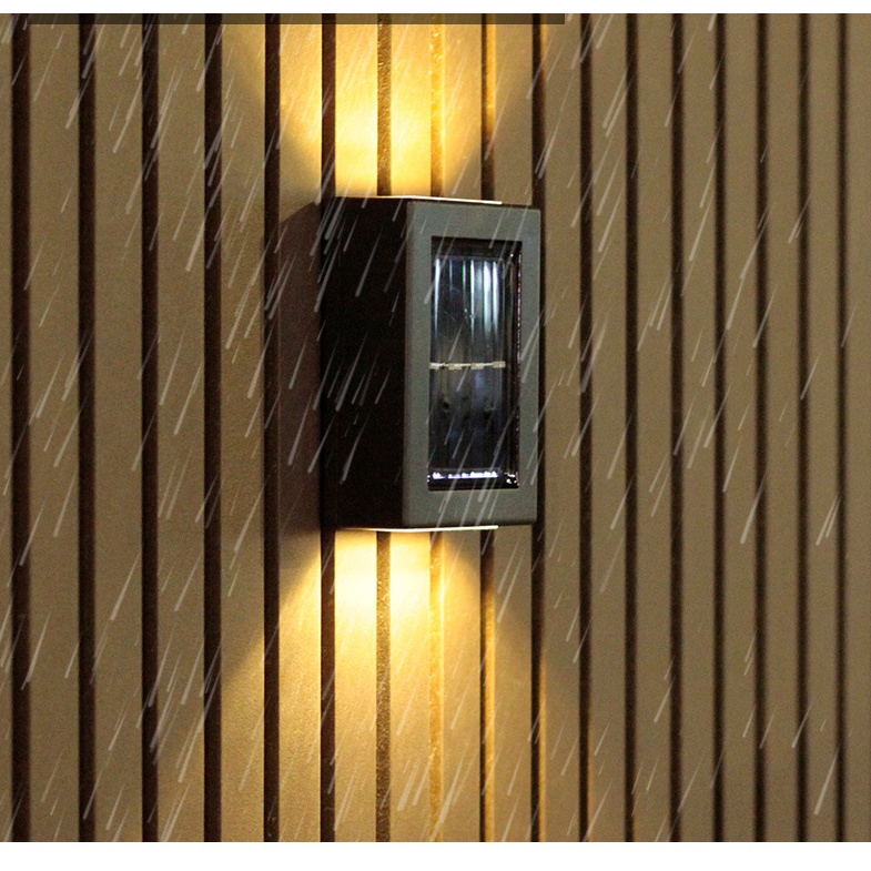 Đèn Led Đèn Gắn Tường Đèn Năng Lượng Mặt Trời Đèn Chiếu Điểm Pin Mặt Trời Đèn Trang Trí Nhà Ngoài Trời Đèn Vườn Đèn Tườn