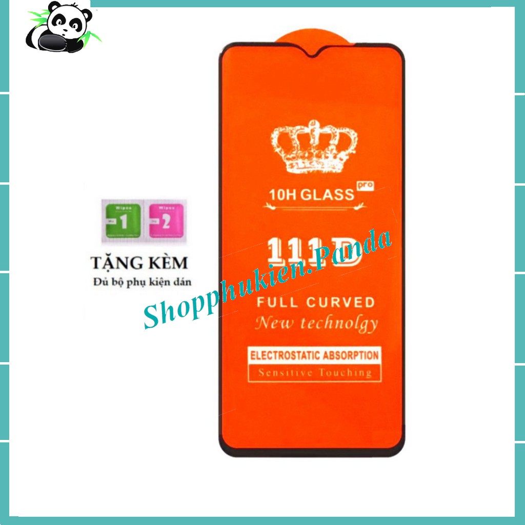 💎CAO CẤP💎 Kính Cường Lực Xiaomi Redmi 9/9A/9C/9T - Full màn hình 111D - Độ cứng 10H - Độ trong suốt cao.