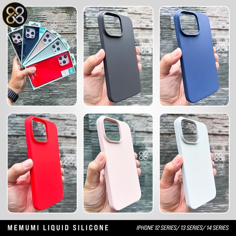 Memumi Liquid Silicone ốp lưng