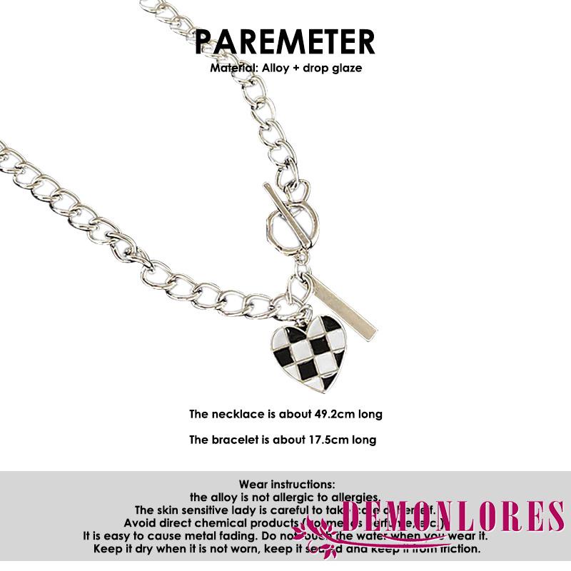 Vòng cổ mặt hình trái tim thời trang cho nữ