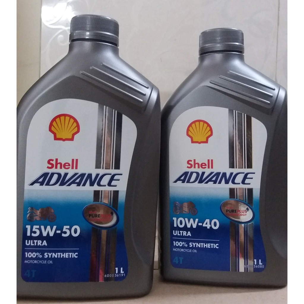 Nhớt Shell Advance Ultra 10W40 (Nhập khẩu Thái Lan)