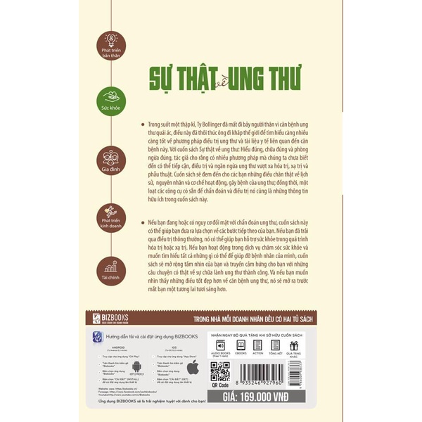 Sách - Sự thật về ung thư: Hiểu đúng, chữa đúng và phòng ngừa đúng ( BizBooks )