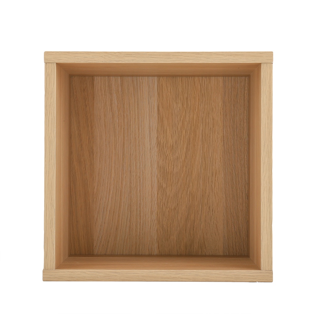 HomeBase FURDINI Kệ treo tường 1 ngăn mở bằng gỗ MDF Thái Lan W30xD21xH30 Cm màu gỗ sồi
