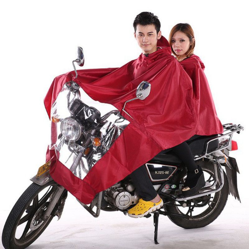(XẢ THU GỐC) ÁO MƯA 2 ĐẦU LOẠI RỘNG(5màu)