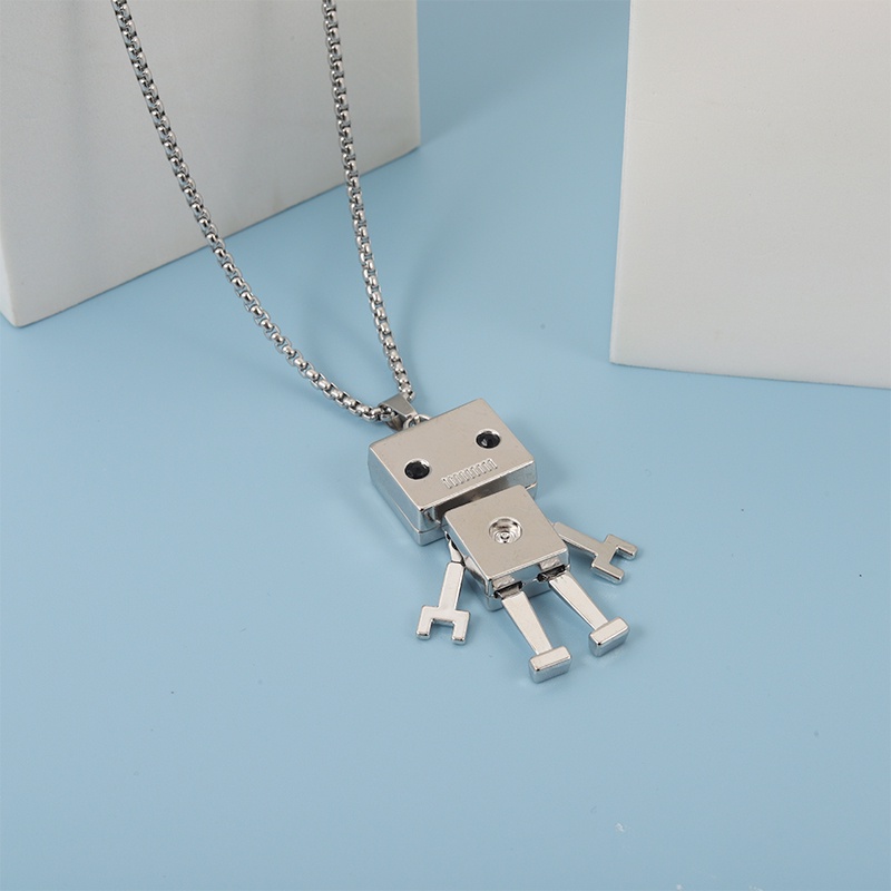 Vòng cổ Mặt Robot Và Chuột Mickey Dễ Thương