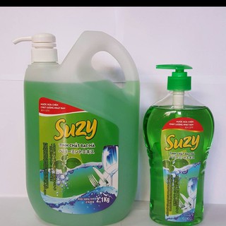 Nước rửa chén Suzy bạc hà 560g