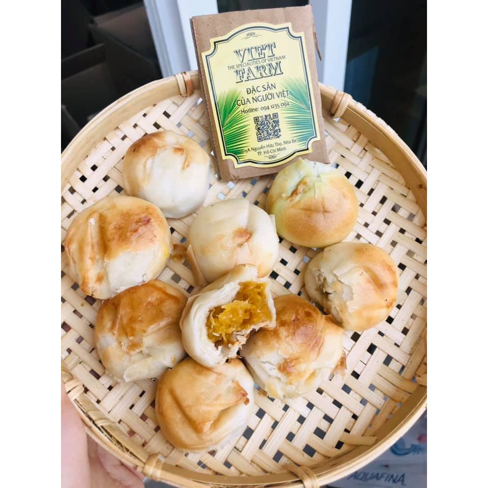 Bánh nụ dừa sầu, Bánh ngon Việt Farm - hũ 300g
