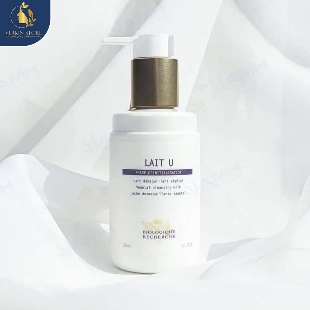Sữa rửa mặt Biologique Recherche Lait U cho da dầu mụn 20ml  - Verkin Store
