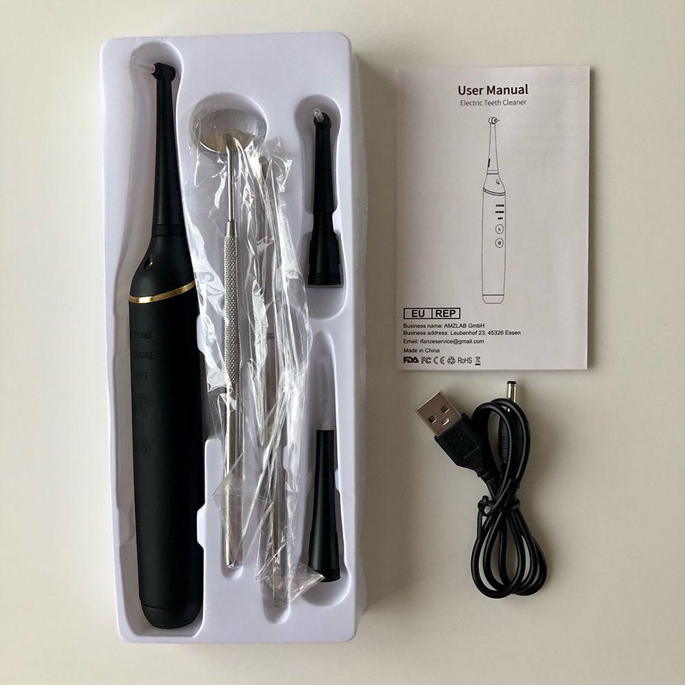 Máy Làm Sạch Răng Bằng Điện Có Đèn LED Chăm Sóc Răng Miệng