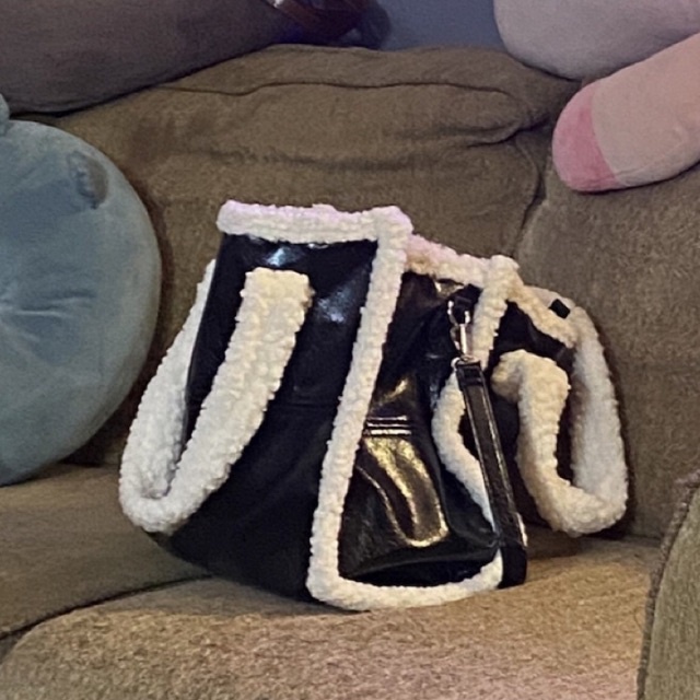 Túi Tote Nữ Mùa Hè Quai Vải Xù Form Rộng