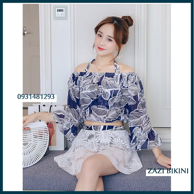 Áo Tắm Nữ Hàn Quốc 3 Mảnh Gợi Cảm Mà Kín Đáo ZB314 | BigBuy360 - bigbuy360.vn