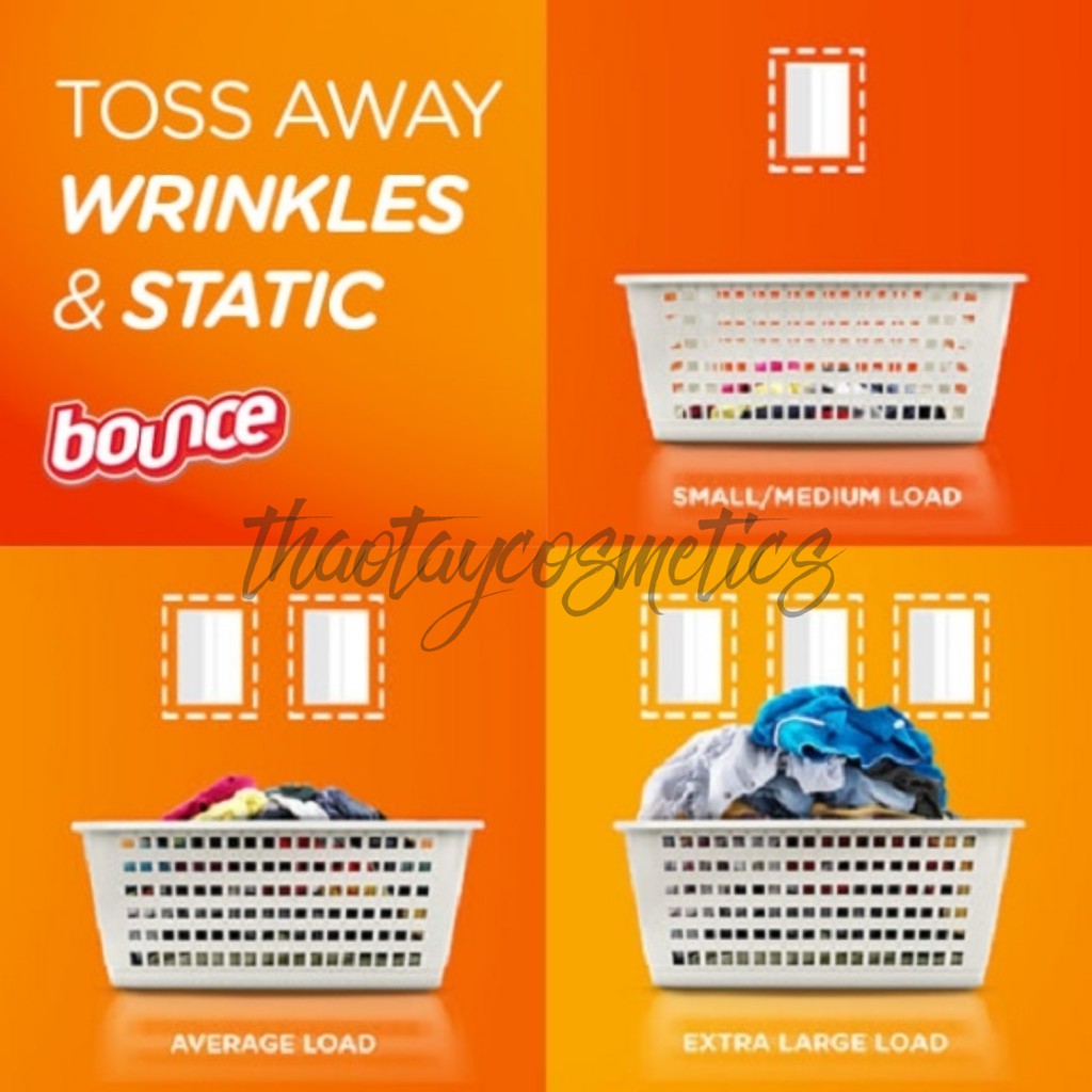 Giấy thơm quần áo Bounce của Mỹ