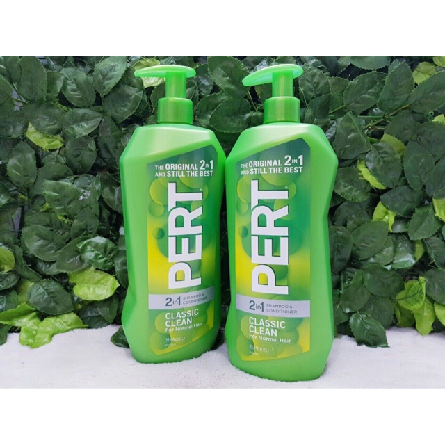 🍀☘️Dầu Gội và Xả PERT CLASSIC CLEAN 2in1 Shampoo & Conditioner 1L của Mỹ☘️🍀